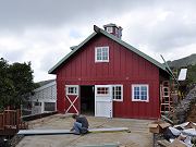 Barn Standing Seam Roofing Installation, March 26, 2010