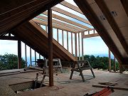 Barn Dormer from Upstairs, February 8, 2010