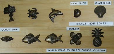 Bronze Knobs $8 each Exclusively Yours
