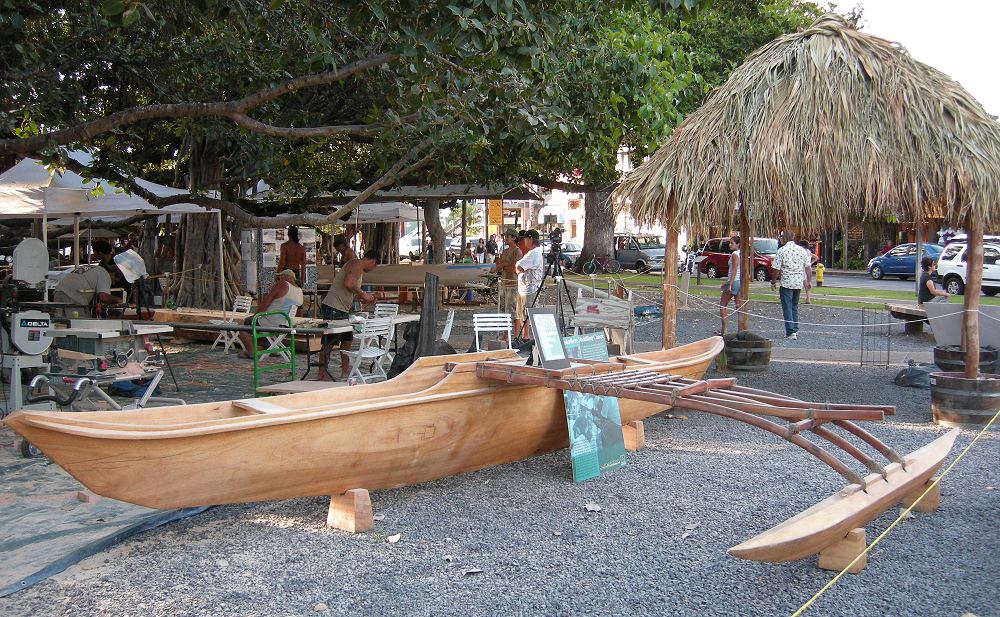 Marshall Islands Outrigger Canoe, Silent Auction for Lahaina Cultural 