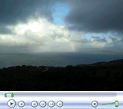 Clouds Through the Bedroom Window.  November 10, 2011