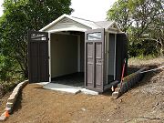 Completed Costco Plastic Shed