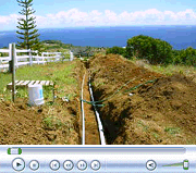 Video of Electrical Trench, July 2008