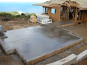 Finished Concrete in Garage and Breezeway, September 3, 2008