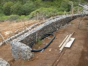 First Terraced Blue Rock Wall.  January 9, 2009