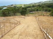 Forms on 200 ft. Long Driveway to Lower Clearing.  March 26, 2009