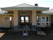 Front Doors Installed.  June 5, 2009