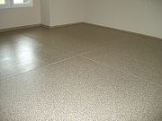 Epoxy Coating on Garage Floor, Sept. 1, 2009