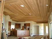 Great Room with Kitchen and Cedar Ceiling. June 15, 2009