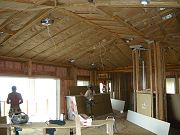 Great Room with Insulation.  Feb. 20, 2009