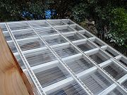 Greenhouse Roof Viewed from Balcony, March 26, 2010