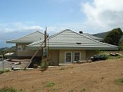 Guest Room and Side of Garage.  March 26, 2009