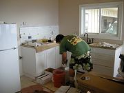 Guest Room Kitchen Backsplash, August 19, 2009