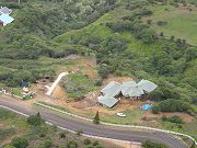 House from a Helicopter Viewed Overhead.  May 11, 2009