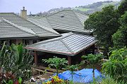 Copper Gutters Installed on Hut, October 2, 2012