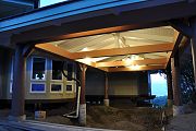 Hut Lighting Installed, July 26, 2012
