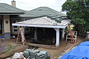 Battens Installed, Starting Tile, May 8, 2012