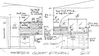 Kim's Guest Kitchen Design