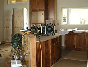 Kitchen Cabinets being Installed. May 18, 2009