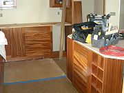 Kitchen Cabinets being Installed. May 18, 2009