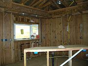 Kitchen with Soffits and Island.  January 24, 2009