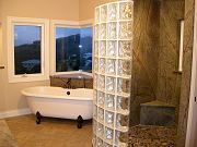 Master Bath Tub and Shower, Sept. 30, 2009