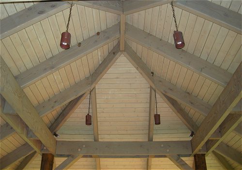 Roof of a Hut in a Maui Resort Hotel