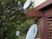 Satellite Dishes Below Master Bedroom, Sept. 25, 2009