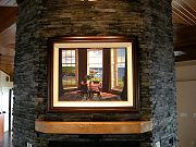 Tea Room by Edward Gordon on Fireplace in Dining Room, January 12, 2010