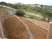 First Two Terraced Walls Backfilled, May 6, 2009