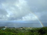 Rainbow During Topping Off Party held Oct. 24, 2008