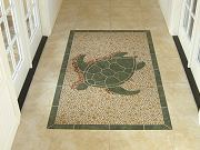 Turtle Inlay in Breezeway, Oct. 7, 2009