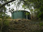 20,000 Gallon Water Tank Viewed from Below