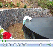 Video of Water Tank and Plumbing, Jan. 18, 2009
