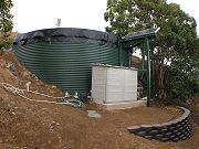 20,000 Gallon Water Tank and Solar / Battery Operated Pump.  Mar. 6, 2009