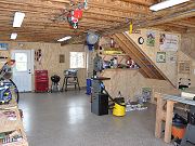 Downstairs Workshop in Barn, August 23, 2010