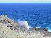 Nakalele Blowhole Four Miles Northwest of Property