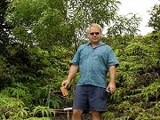 Eric with Largest of 30 Koa Trees