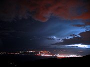 Thunderstorm and Lightning Over Haleakala, February 23, 2010