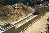 Seating Area in Patio Wall