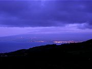 Lights in Upcountry at Dusk