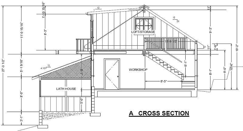 Preliminary Cross Section of Workshop